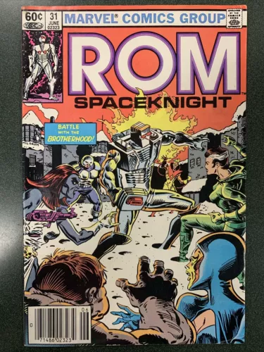Rom: Spaceknight #31 (Marvel, 1982) 2nd Appearance Rogue Al Milgrom FN