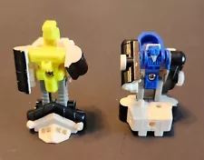 TRANSFORMERS VTG 1990 MICROMASTERS METRO SQUAD POWER-RUN & STRIKEDOWN SET