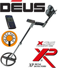 XP Deus Metal Detector (11" Coil + Remote) (No Headphones) - DETECNICKS LTD