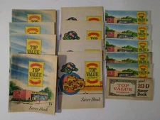 Lot of Vintage Top Value Saving Stamp Books  (Lot 2)