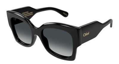 Chloé CH0252S Black/Grey Shaded (001) Sunglasses | eBay display picture 3