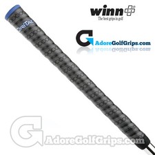 Winn Dri-Tac Wrap Midsize Grips - Dark Grey / Blue x 1