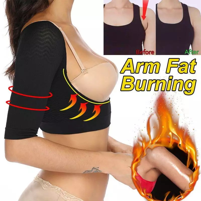 Women's Arm Slimming Compression Upper Arm Shaper Posture Corrector  Shapewear UK