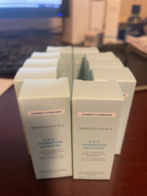 SkinCeuticals A.G.E Interrupter Advanced (Lot of 10) 0.13oz EACH SAVE!