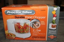 New Open Box Proctor Silex Durable Food Chopper 1 1/2 Cup capacity #72500
