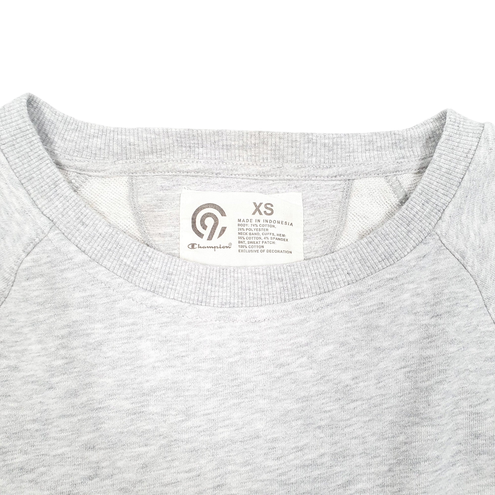 CHAMPION Crewneck Raglan One More Chapter Jumper Sweatshirt Womens XS image 2