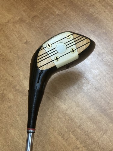 TOURNAMENT PLAYERS JIMMY MICK SUPER OIL HARDENED PERSIMMON #3 Wood X100 Leather - Picture 2 of 9