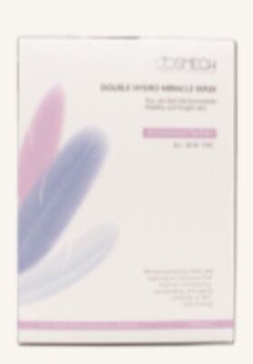 Cosmech Double Hydro Miracle Mask 25g*10ea 羽毛天鵝絨面膜 #cept