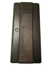 PC Tower Mesh Front Door Bezel with Hinges Lock  Key Black color