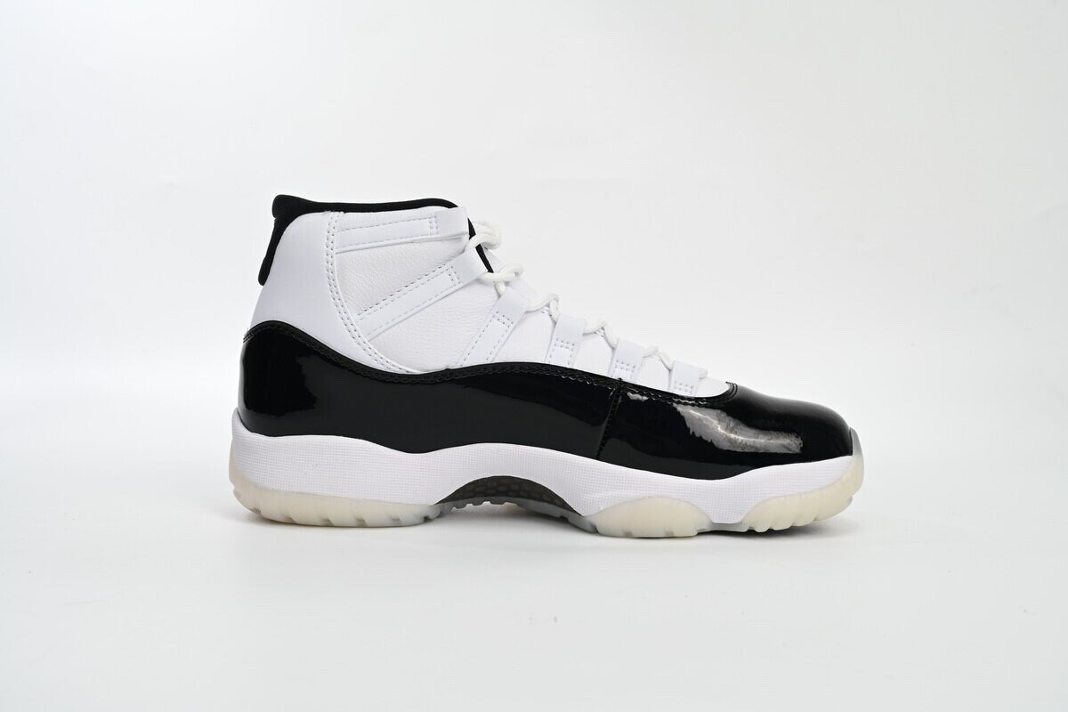 Nike Air Jordan 11 Retro Playoff White Black Edge High Top