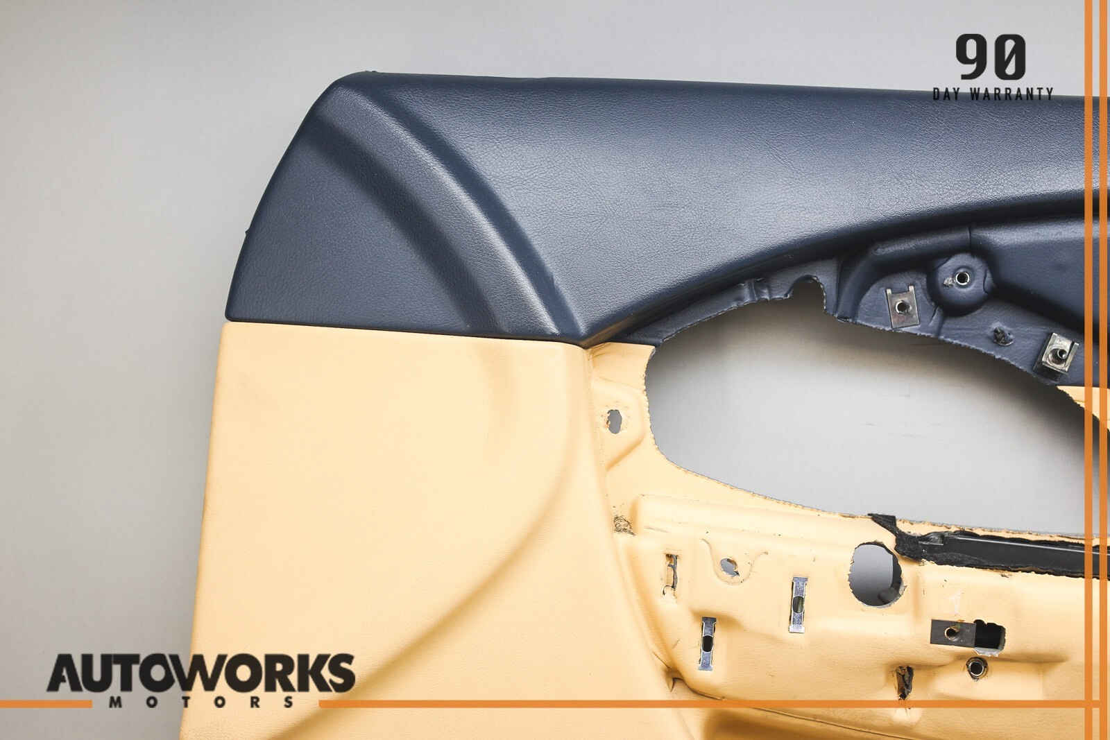 03-13 Maserati Quattroporte M139 Front Right Side Interior Door Panel Cuoio OEM