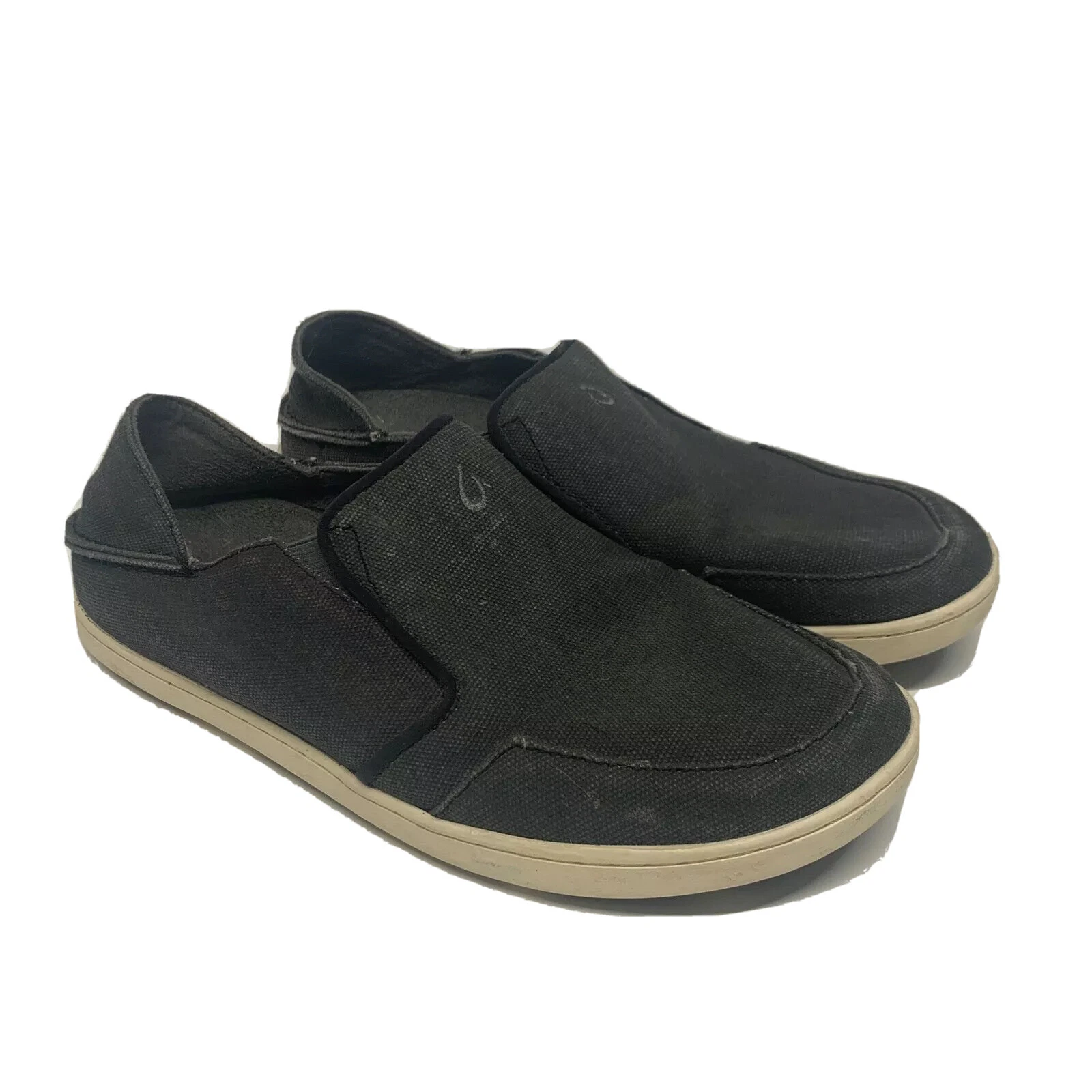 olukai slip on loafer shoes