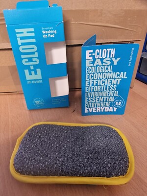 E-Cloth Spülpad, kratzfester Küchenscheuerschwamm, waschbar und wiederverwendbar