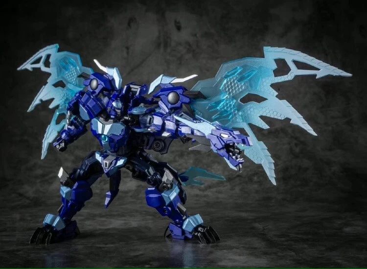 Iron Factory IF EX-42Z Absolute Zero Cryotek Blue Dragon Action Figure IN STOCK - Image 4 of 4