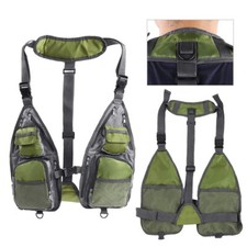 Ultra-light Fly Fishing Vest Adjustable Strap Breathable Vest for Men and Women
