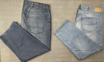 Polo Ralph Lauren & Nautica Men's Big & Tall Lot of 2 Jeans ''fit like 47x31''