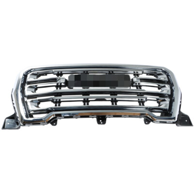 For 2019 2020 2021 GMC Sierra 1500 Front Upper Grille Assembly Chrome Factory