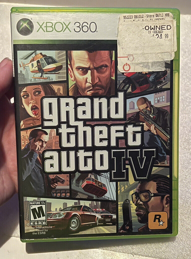 Grand Theft Auto V GTA 5 - Xbox 360 - Case and Manual Only