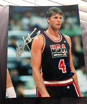 Dream Team Christian Laettner Shirt Christian Laettner Signed Team