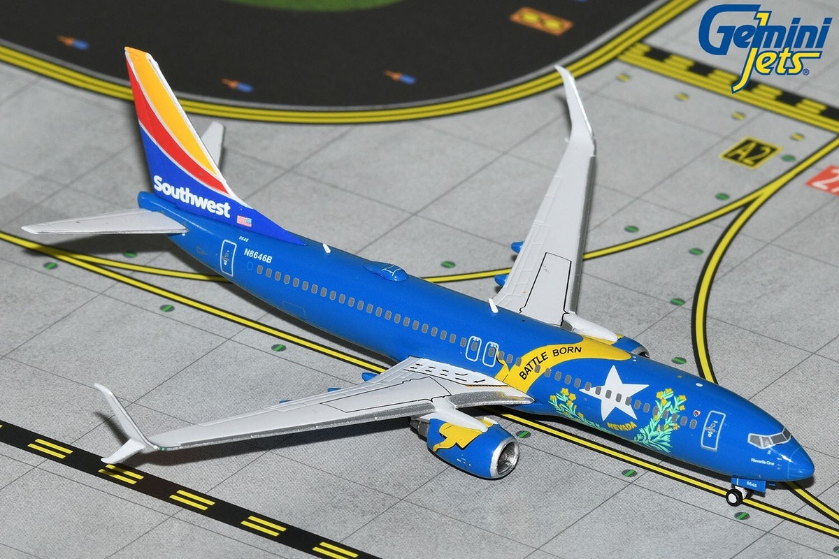 Southwest Airlines 737-800 Nevada One Gemini Jets GJSWA2246 Scale