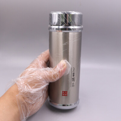 Pure S999 Fine Silver 999 Drinking Cup Healthy Smooth Water Bottle 