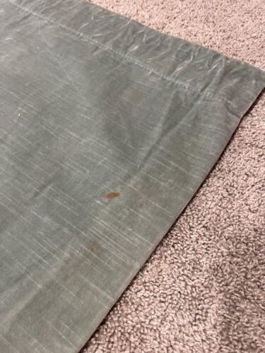 Restoration Hardware Vintage Velvet Silver Sage Drapery 2 Panels 100"W x 84"L - Picture 12 of 15