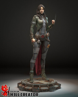 X-23, 12K Resin Model Kit Painted 3d Printed DIY Figure