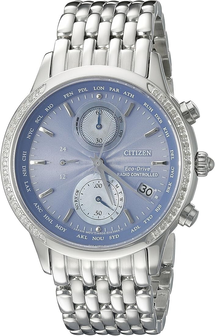 Citizen Eco-drive World Time A-T FC5000-51L Wrist Watch for
