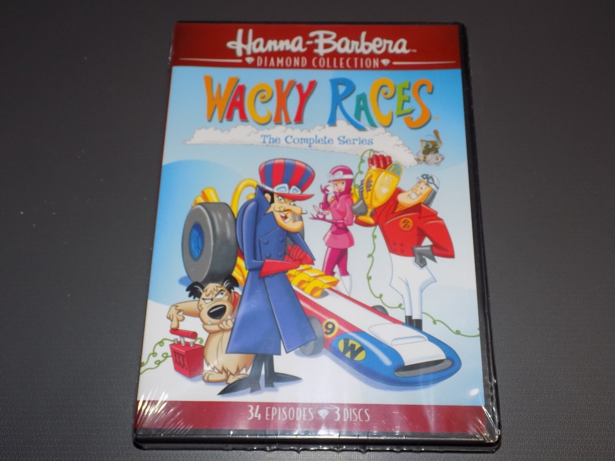 WACKY RACES THE COMPLETE SERIES ALL 34 EPISODES Hanna-Barbera 3