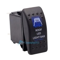Led Rocker Switch Spst On-off Illuminated Blue Light Roof Led Light Bar Newly on sale Led Rocker Switch Spst On-off Illuminated Blue Light Roof Led Light Bar Newly on sale