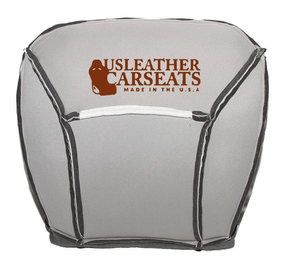 2005 2006 Ford E150 E250 E350 Econoline Van Driver Bottom Seat Cover Gray - Image 3 of 4