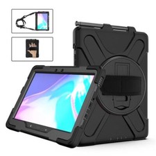 Stand Case Samsung Tab Active 5 Pro 10.1 X350 Active 5 X300 8" Shockproof Strap
