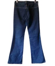 Levi's Superlow Button Fly Pocketless Wide Leg Blue Denim Jeans Women's Size 3