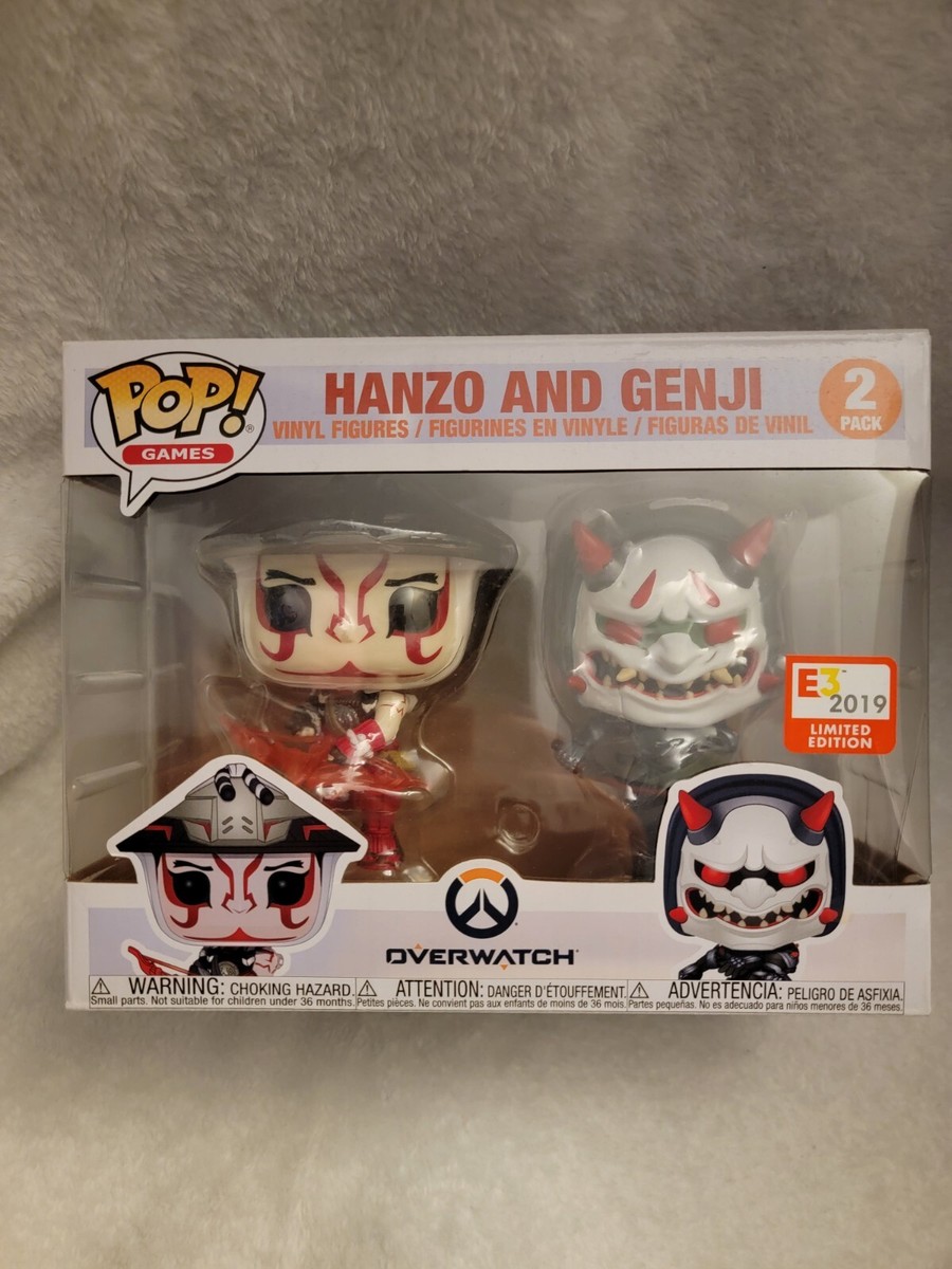 Overwatch Hanzo and Genji E3 2019 Exclusive Funko POP! Pack
