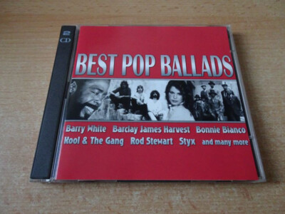 Doppel CD Best Pop Ballads: Bonnie Bianco Thom Pace Black Kool & the Gang Tony C