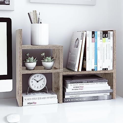 Office Desk Organizers and Accessories for College Dorm Decor Supplies Wooden... - Picture 1 of 7