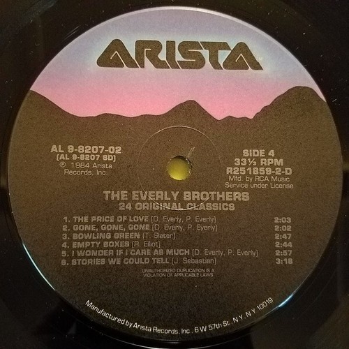 The Everly Brothers – 24 Original Classics🔥2xLP Vinyl🔥FAST,FREE SHIP🔥VG++ - Picture 6 of 8
