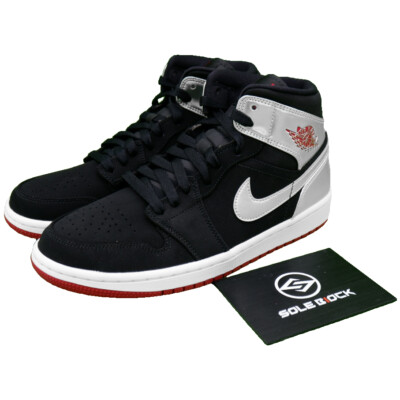 シューズ(男性用) NIKE AIR JORDAN 1 MID \"Johnny Kilroy\" Nike Air Jordan 1 Mid Johnny Kilroy 554724-057 Black/Silver