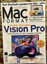 Mac Format Magazine September 2023 issue 394 Inside The New Vision Pro