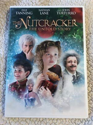THE NUTCRACKER - THE UNTOLD STORY - DVD -ELLE FANNING, NATHAN LANE,