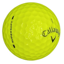 Callaway Supersoft Yellow AAA 24 Used Golf Balls 3A