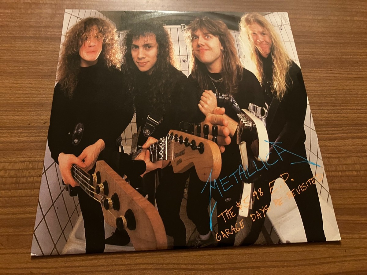 METALLICA $5.98 E.P. Garage Days Re-Revisited LP Vinyl 1987 UK 1st