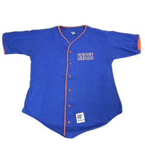 knicks button down jersey