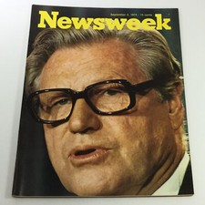 VTG Newsweek Magazine September 2 1974 - Nelson Rockefeller / Newsstand