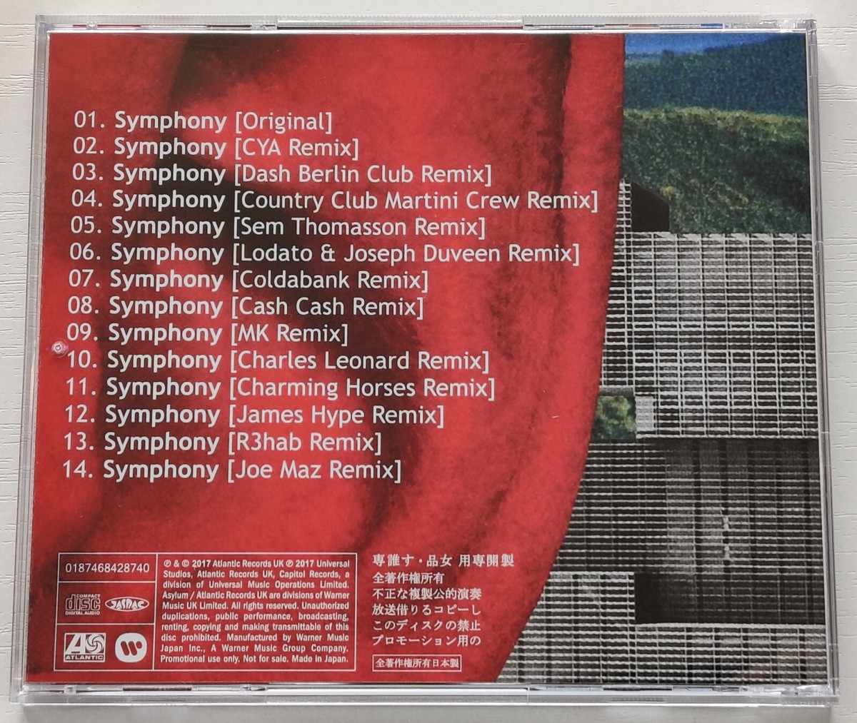 Clean Bandit & Zara Larsson - Symphony. Remixes (CD, 14 tracks Clean Bandit & Zara Larsson - Symphony. Remixes (CD, 14 tracks
