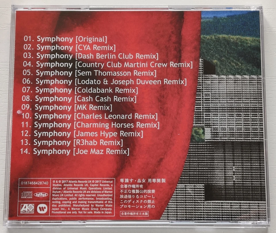 Clean Bandit & Zara Larsson - Symphony. Remixes (CD, 14 tracks) 2017 Foto 2 de 3