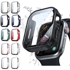 For Apple Watch Series 10/9/8/7/Ultra Waterproof Case Built-in Screen Protector