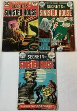 DC bronze horror SECRETS OF SINISTER HOUSE #14 17 18 ~ low grade