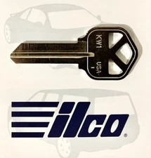 LOT OF (10) KWIKSET KW-1 ILCO NICKEL PLATED BRASS KEY BLANKS MADE IN THE USA