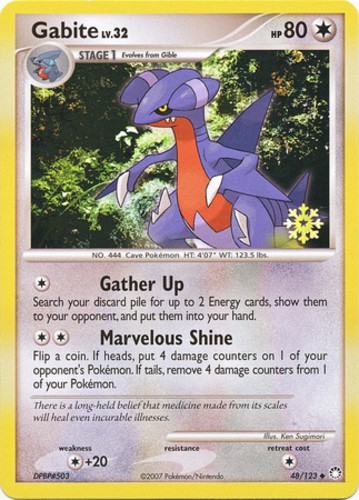Gabite - 48/123 - Pokemon Countdown Calendar Promo NM, English Pokemon Promos